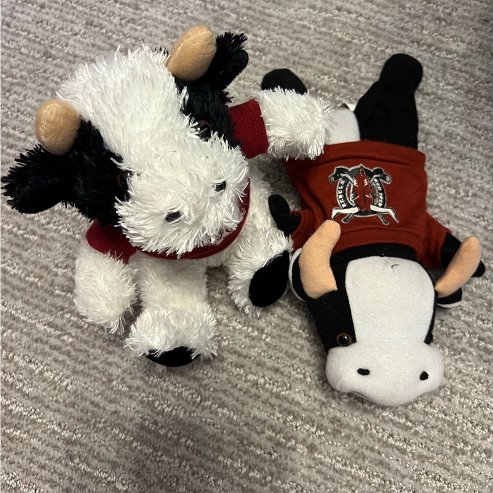 Red Deer Rebels plush x 2, good condition